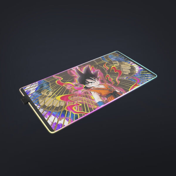 Great Ape Monkey Kid Goku Galaxy High-Quality Battle 3D cool LED  Mouse Pad