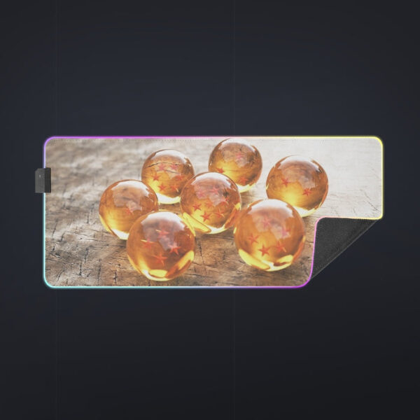 Dragon Ball Z Shenron Dope 7 Stars Crystal Balls Set cool LED Mouse Pad