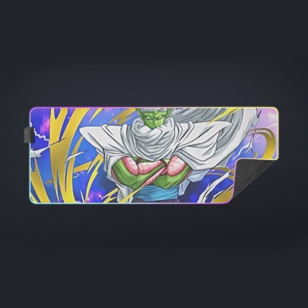 Dragon Ball Angry Piccolo Waiting Fight Aura Yellow Fashion cool LED Mouse Pad