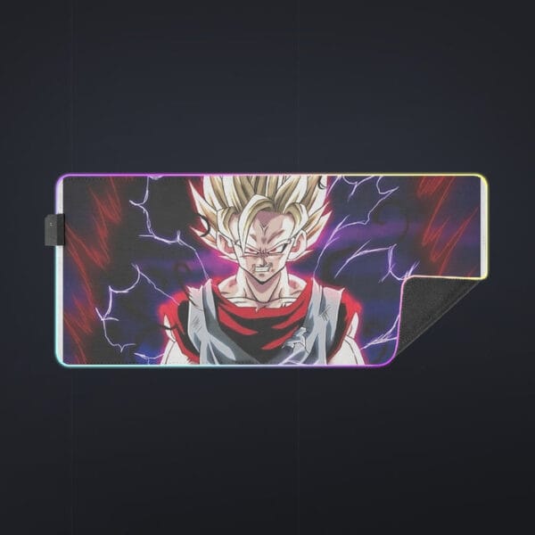 Dragon Ball Z  Super Saiyan Prince Vegeta cool LED Mouse Pad