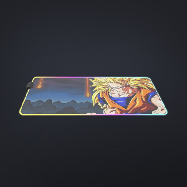 Super Saiyan 3 Goku cool LED  Mouse Pad