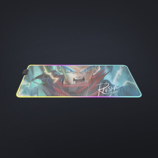 Dragon Ball Super Future Trunks Rage cool LED  Mouse Pad