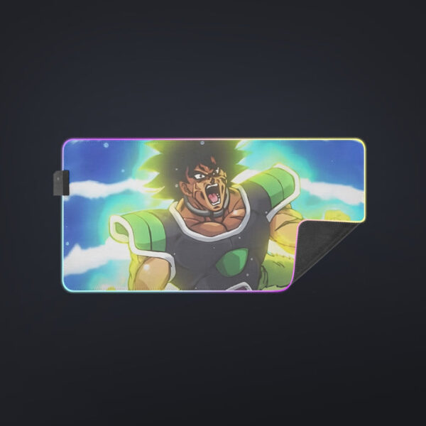 Dragon Ball Z Broly Wearing His Control Mechanism cool  LED Mouse Pad