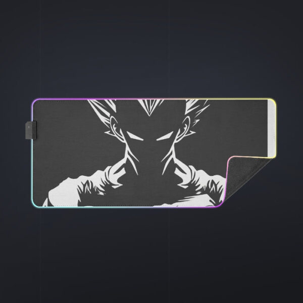 Dragon Ball Z Bad-Ass King Vegeta Graphic  LED  Mouse Pad