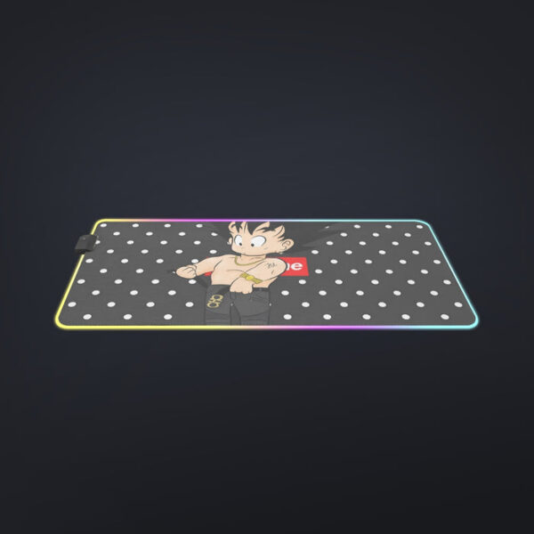 Dragon Ball Supreme Goku Kid Gangster Style Cool LED Mouse Pad