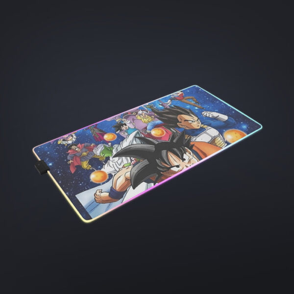 Dragon Ball Super Destruction Gods Goku Vegeta cool  LED Mouse Pad