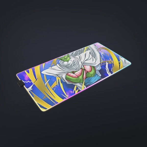 Dragon Ball Angry Piccolo Waiting Fight Aura Yellow Fashion cool LED Mouse Pad