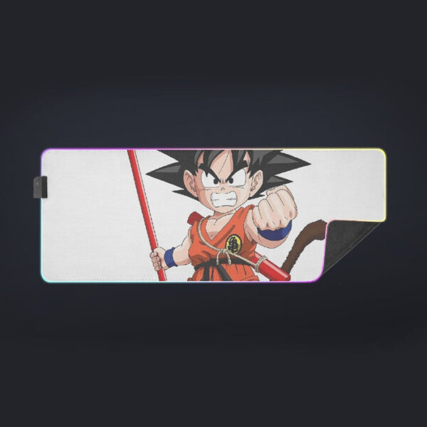 Kid Goku Fighting Dragon Ball Z cool LED Mouse Pad