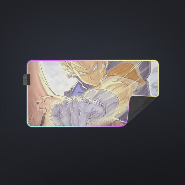 Dragon Ball Z Vegito Punching Super Buu cool LED  Mouse Pad