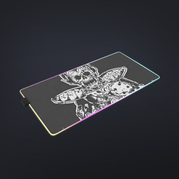 Dragon Ball Z Skeleton Vegeta Scary Super Saiyan Epic cool LED  Mouse Pad