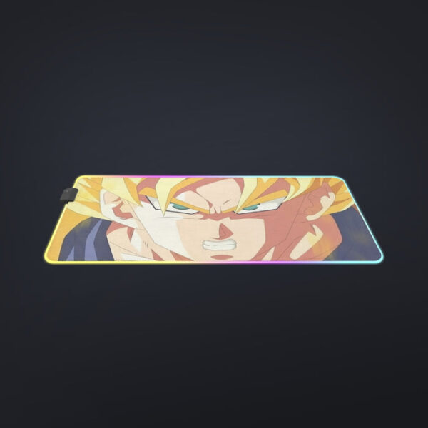 Dragon Ball Goku Super Saiyan Hero Thunder Design Street Style cool LED  Mouse Pad