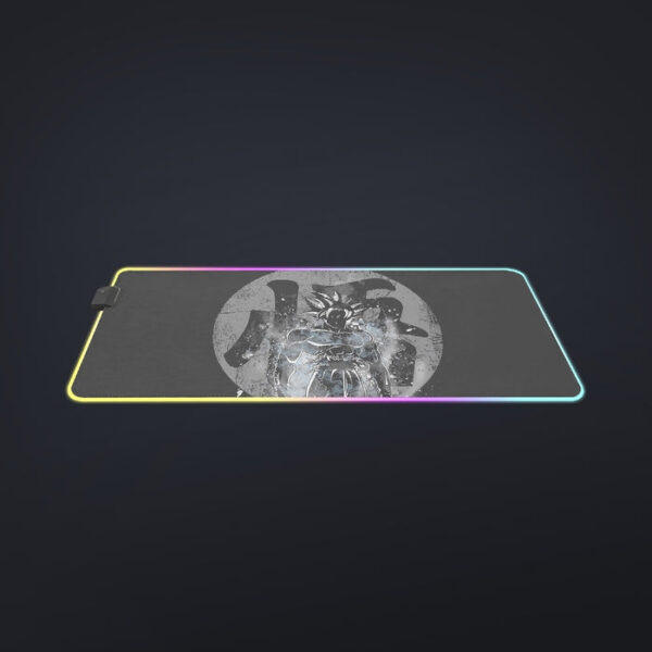 Goku Ultra Instinct Black cool LED Mouse Pad