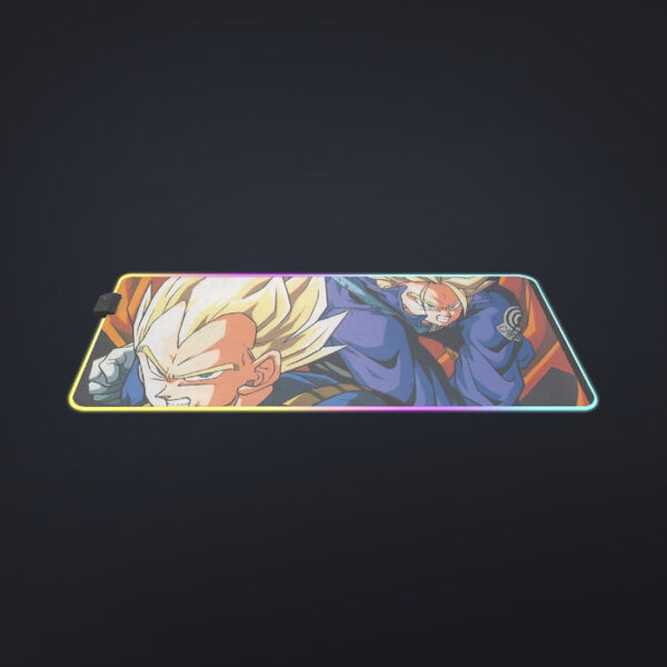 Dragon Ball Goku Vegeta Trunks Super Saiyan Power Heroes Cool Trending Design cool LED Mouse Pad