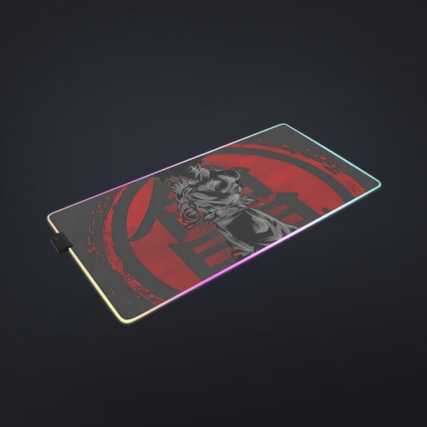 Dragon Ball Z Goku's Logo cool LED Mouse Pad