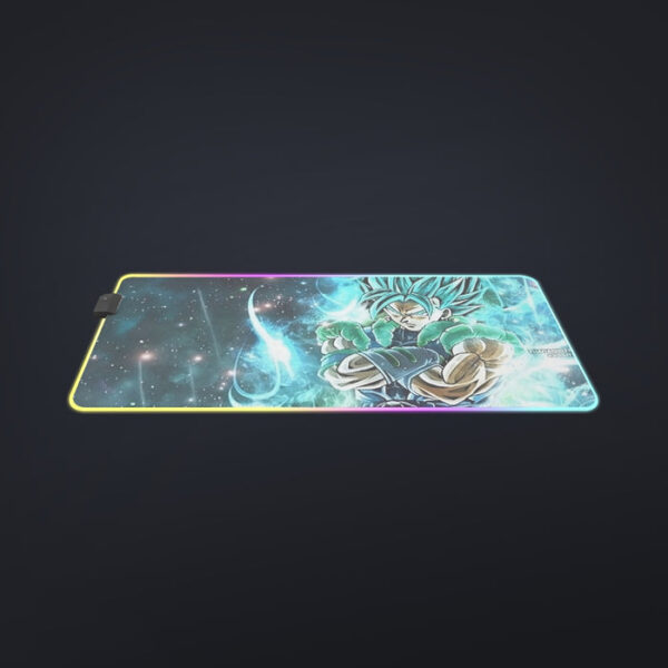 Dragon Ball Gogito 2 Blue Super Saiyan Kaioken Cool cool LED  Mouse Pad