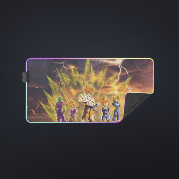 Piccolo Goku And Vegeta Dragon Ball Z  cool LED  Mouse Pad