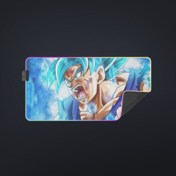 Dragon Ball Goku Blue Kaioken Ultra Instinct Epic 3D cool LED Mouse Pad