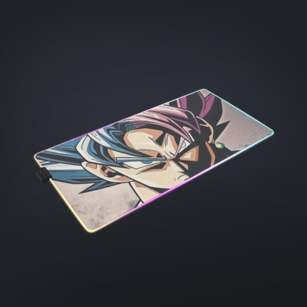 Dragon Ball Super SSGSS cool LED Mouse Pad