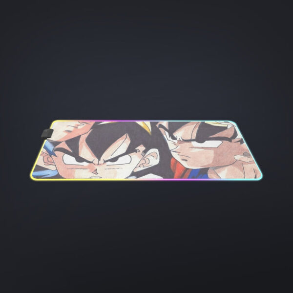 Dragon Ball Goku Vegeta Trunks Gohan Super Saiyan Cool Trending Design cool LED Mouse Pad