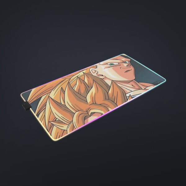 Goku Evolution from Kid to SSJ3 Transformation Dopest 3D cool LED  Mouse Pad