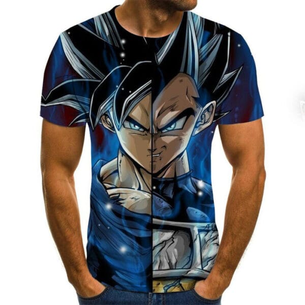 Dragon Ball Z Shirt  SSJ Goku x SSJ Vegeta Fusion