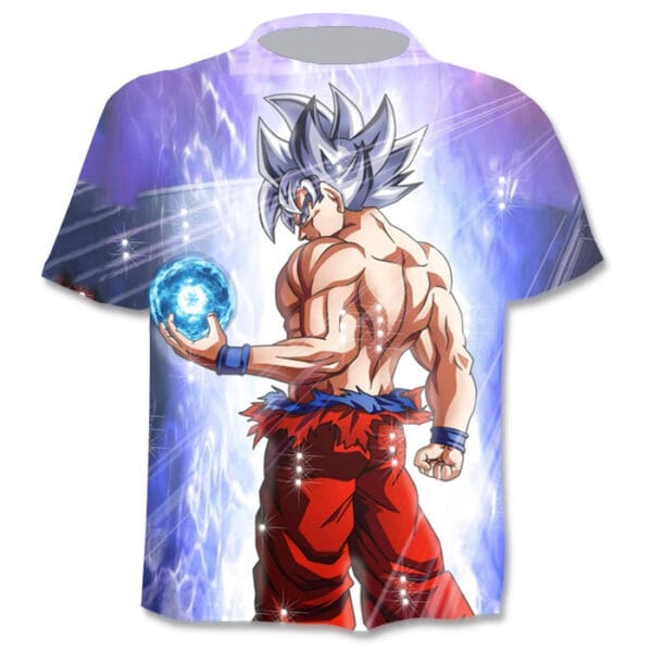 Goku Ultra Instinct Kamehameha Dragon Ball Z Kids T-Shirt