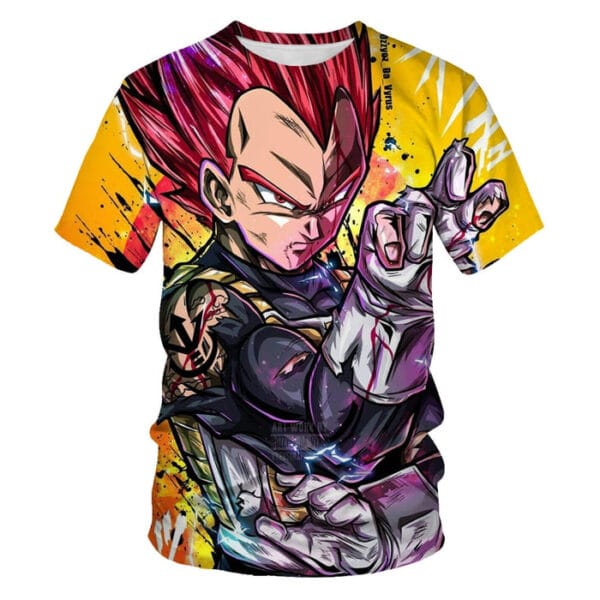 Dragon Ball Z Vegeta God T-Shirt