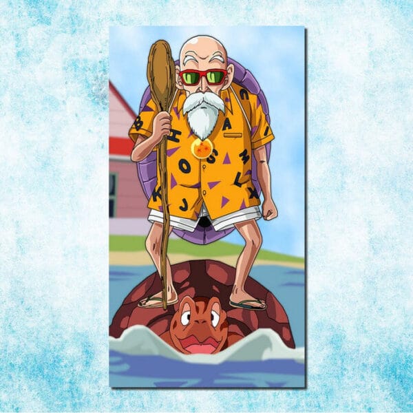 Dragon Ball Z Master Roshi Painting