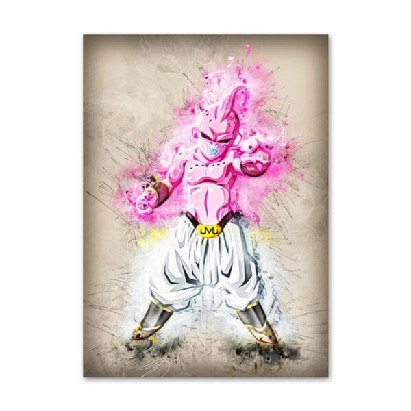 Dragon Ball Z Kid Buu Painting