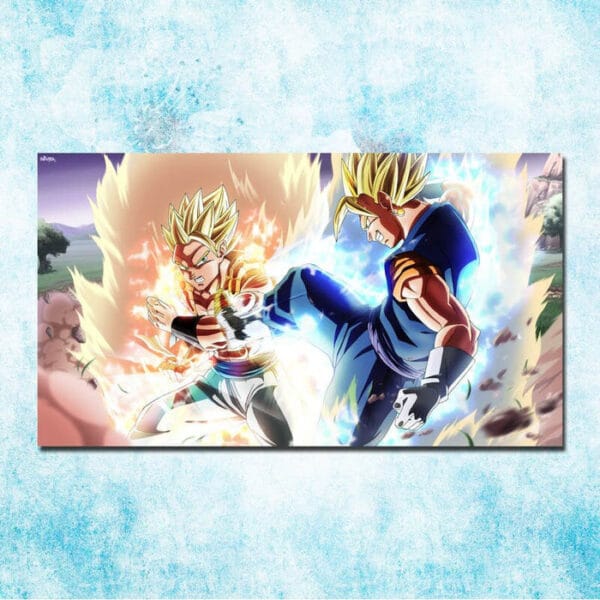 Dragon Ball Z  Vegito Vs Gogeta Painting