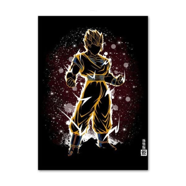 Dragon Ball Z Goku Super Saiyan 1 Painting