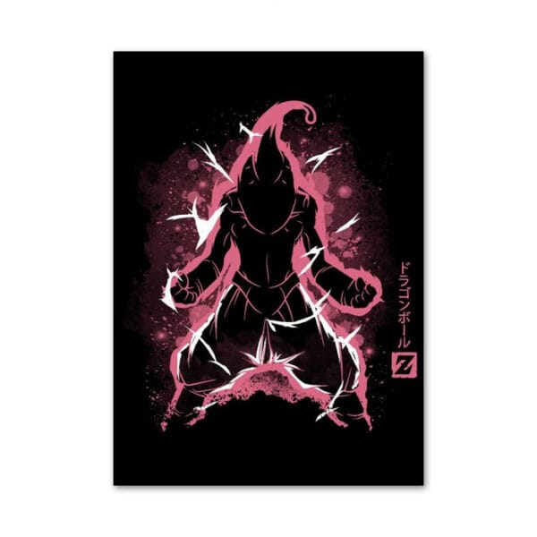 Dragon Ball Z Kid Buu Transformation Painting