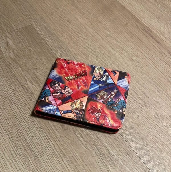 Dragon Ball Z Super Saiyan God and Friends Characters Wallet