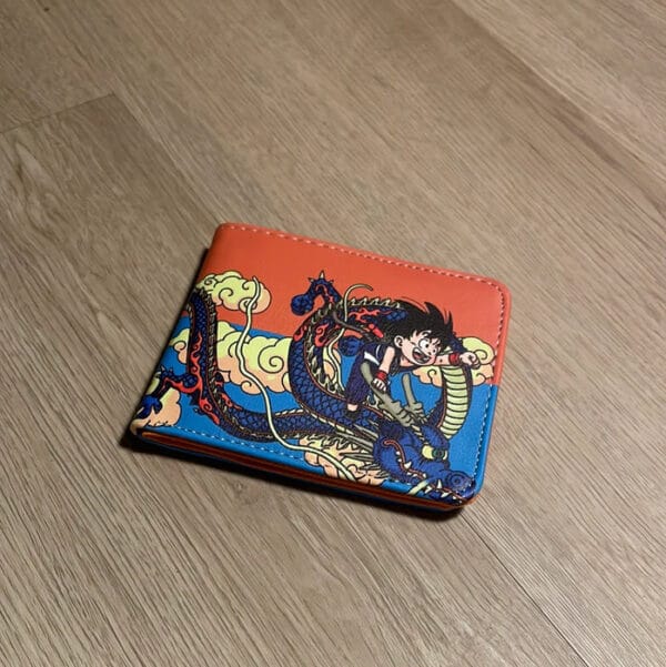 Dragonball Z Kid Goku and Shenron Wallet