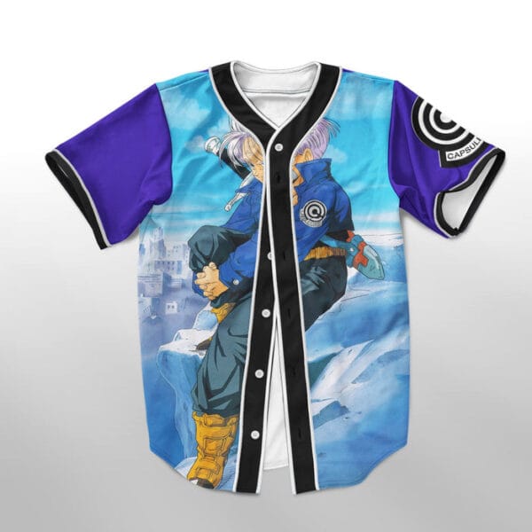 Dragon Ball Z  Future Trunks Baseball Jersey