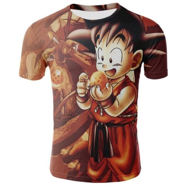 Kid Goku Dragon Ball T Shirt